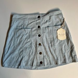 Blue Suede skirt Brand New with tags